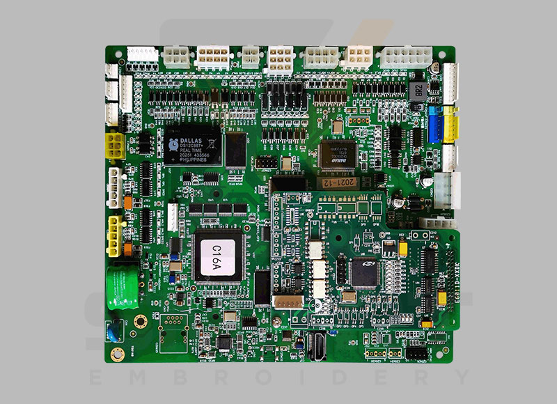 Dahao Hauptkarte E8606 für C16 Computer Main Board Motherboard E8606-C16A Computer Stickmaschine Zubehör