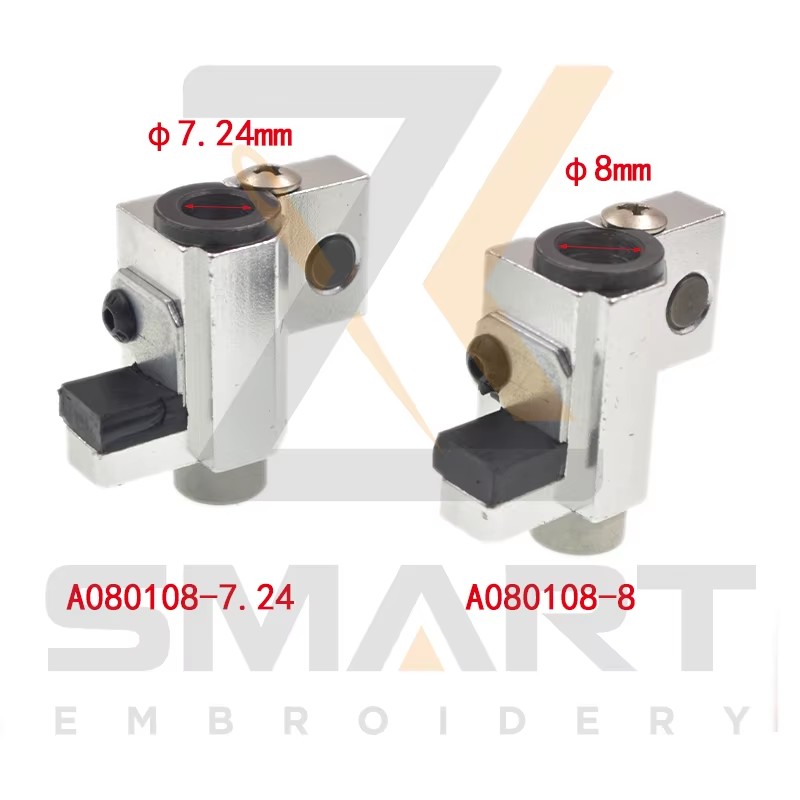 SWF Presser Fuß Reciprocator Embroidery Machine Teile 7.24MM und 8MM Durchmesser Tube A080108-7.24 A080108-8