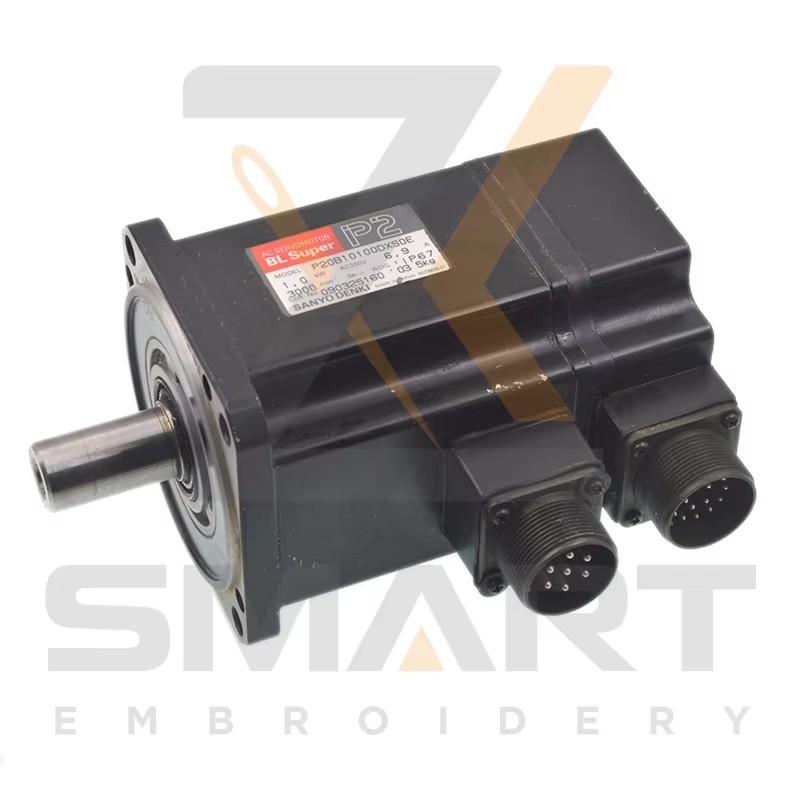 Gebrauchte SWF XY Frame Servo Motor P20B10100DXS0E 1KW HB SA Serie Embroidery Machine Teile ESWF-P20B10100DXS0E-U