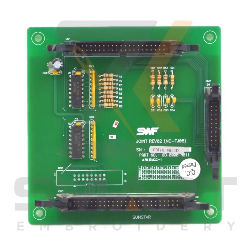 Gebrauchte SWF Thread Control Joint Board 03-0000-HB11 Embroidery Machine Teile ESWF-03-0000-HB11-U