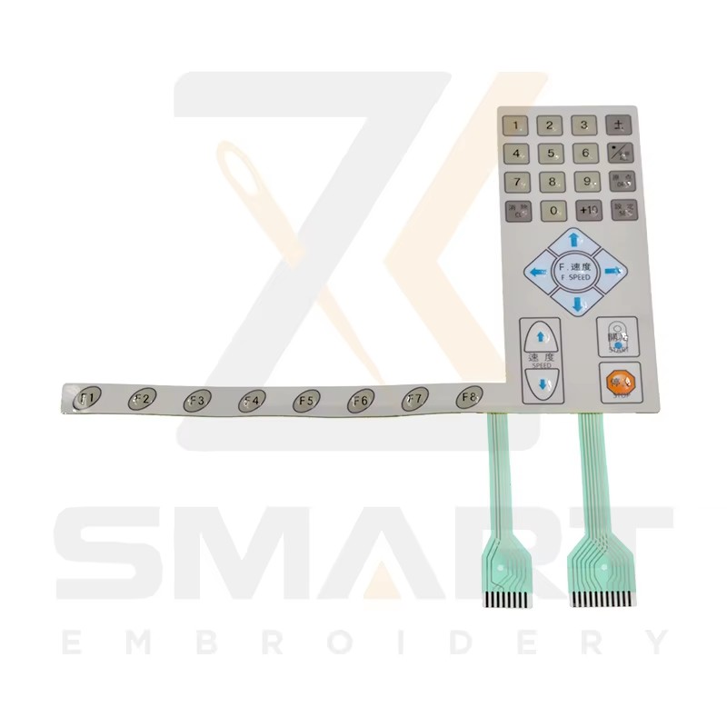 SWF Embroidery Machine Teile Tastatursteuerung Membrantastatur für D G