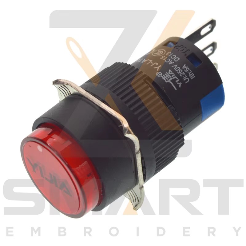 Knopfschalter-Selbst-Rückkehr ohne Lampe Chinesische Schleifmaschine Teile EDH06-YJ-LA16G-11 EDH06-YJ-LA16R-11