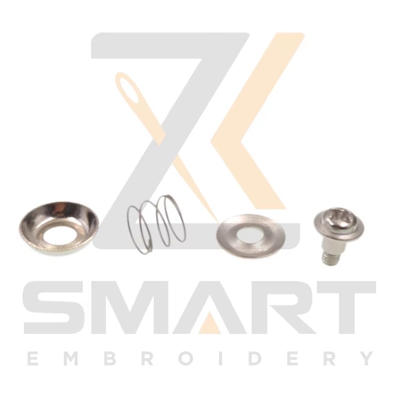 10 Kits Barudan Embroidery Machine Teile KF250220 KF250241 KF250231 KF250250 Thread Guard Disk Thread Hook Support Spring