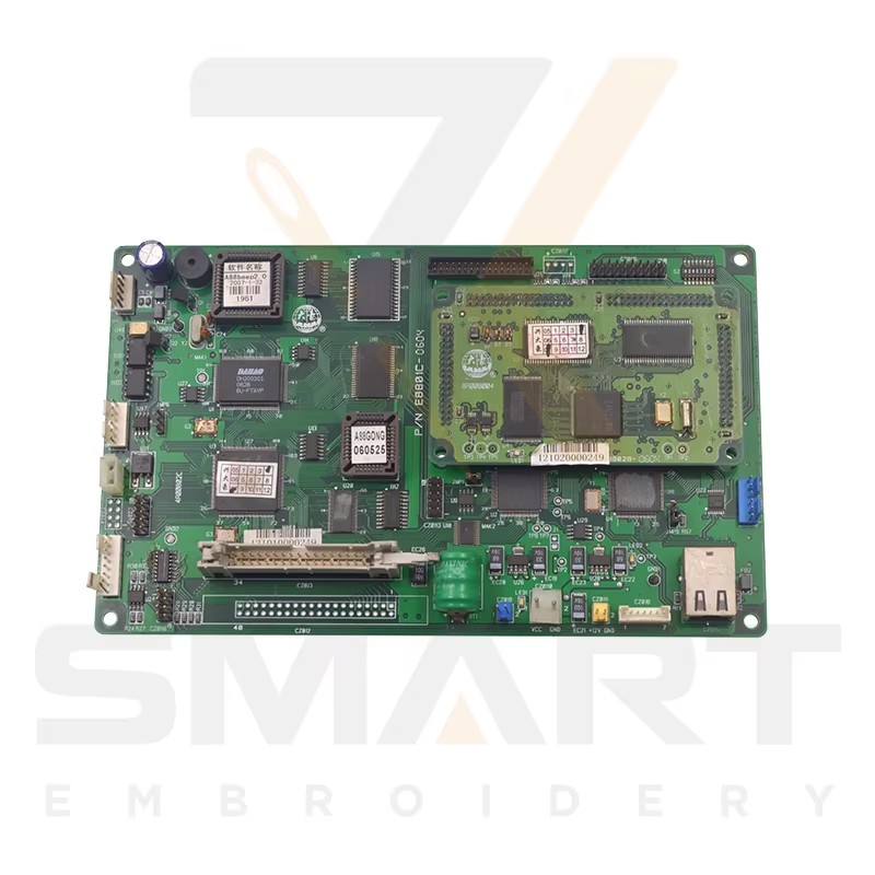 Gebrauchte DAHAO E8801 Mainboard CPU-Karte für A68 A88 Chinese Embroidery Machine EDH0101-E8801-U