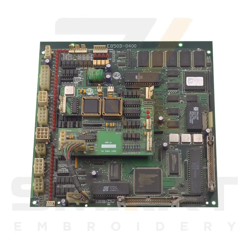 Gebrauchte DAHAO E850 Mainboard CPU-Karte mit Cording-Funktion Chinese Embroidery Machine Teile EDH0101-E850-CU