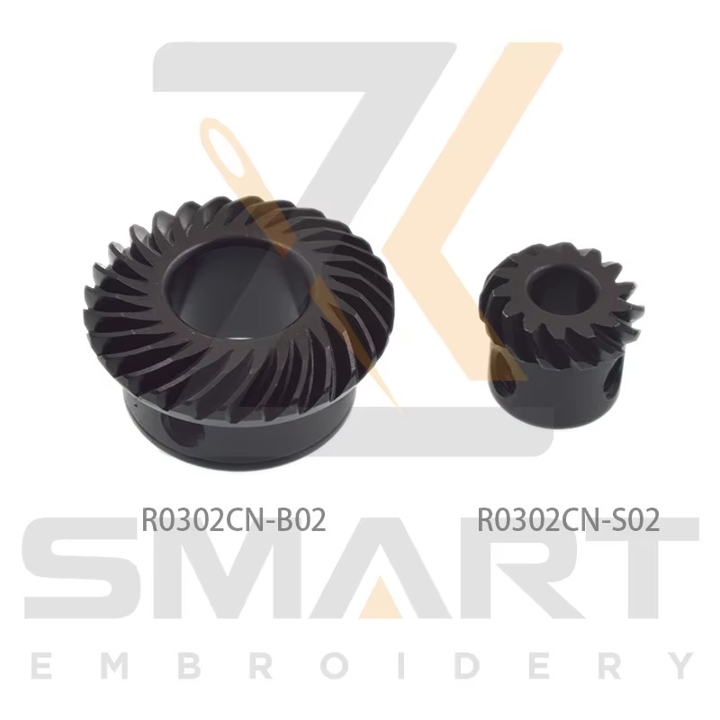 Rotary Hook Bevel Gear Paar für chinesische Hochgeschwindigkeits-Schleifmaschinen R0302CN-B02 R0302CN-S02